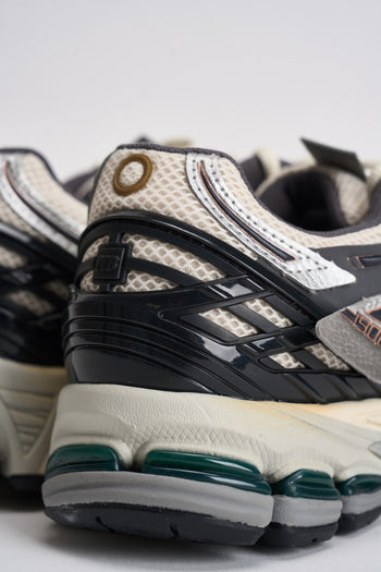Sneakers uomo 1906A panna e grigio - 8