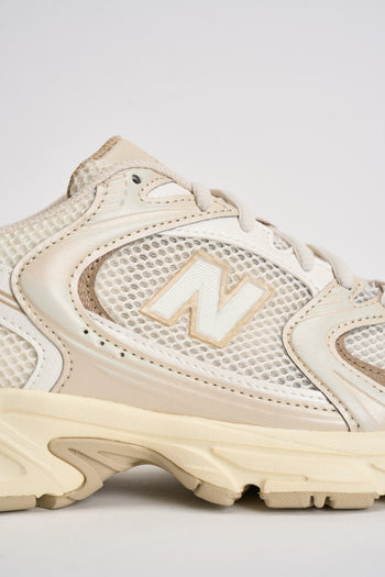 Sneakers donna 530 panna e beige - 3