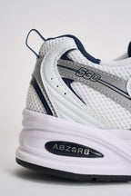 Sneakers uomo 530 bianche e blu NBMR530. SG NEW BALANCE 