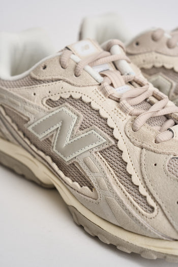 Sneakers donna 204L in suede beige - 4
