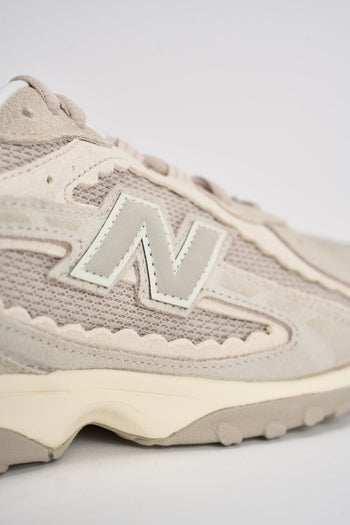 Sneakers donna 204L in suede beige - 9