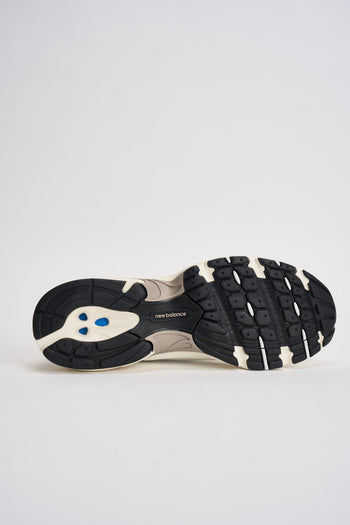 Sneakers uomo 530 bianche e tortora - 11