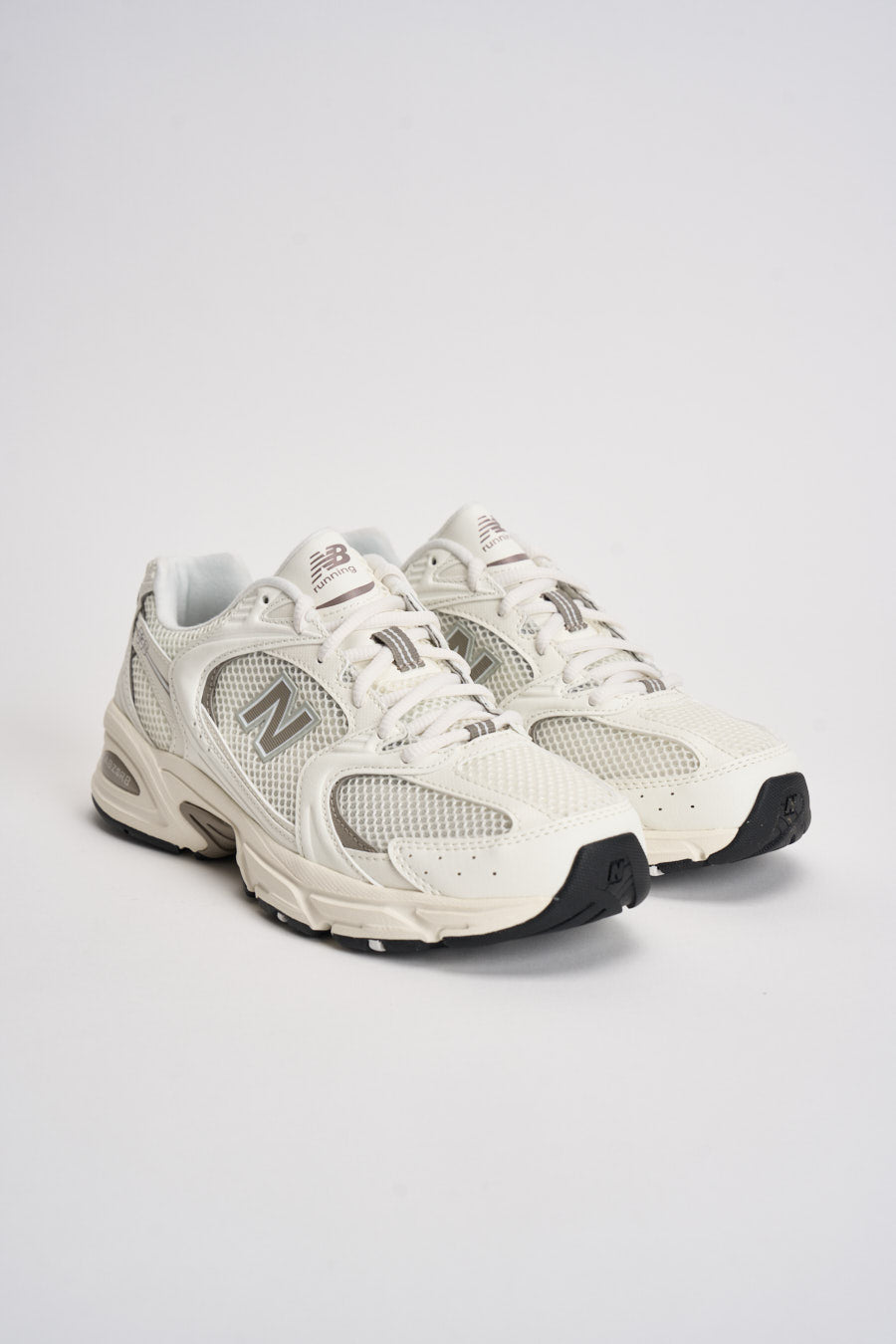 Sneakers donna 530 bianche e tortora U530 CSB NEW BALANCE 