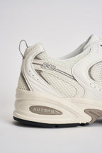 Sneakers uomo 530 bianche e tortora U530. CSB NEW BALANCE 