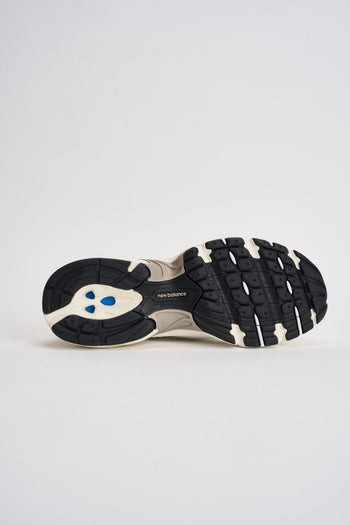 Sneakers donna 530 bianche e tortora - 11