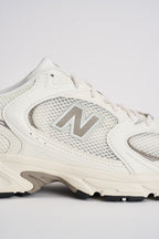 Sneakers uomo 530 bianche e tortora U530. CSB NEW BALANCE 