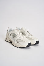 Sneakers uomo 530 bianche e tortora U530. CSB NEW BALANCE 