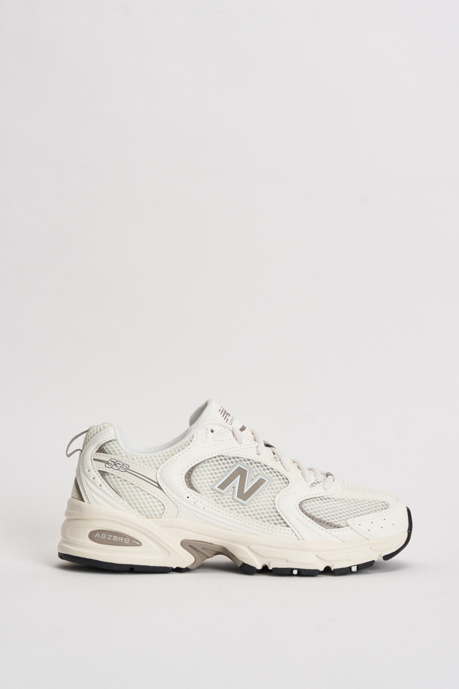 Sneakers donna 530 bianche e tortora U530 CSB NEW BALANCE 
