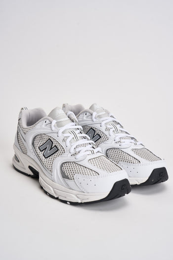 Sneakers uomo 530 bianche e nere - 4