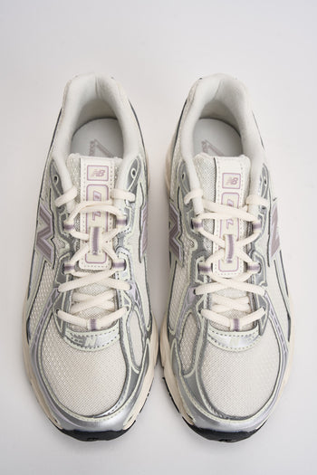 Sneakers donna 530 panna e lilla - 6