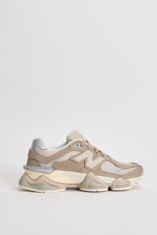 Sneakers donna 9060 beige e panna