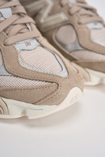 Sneakers donna 9060 beige e panna - 6