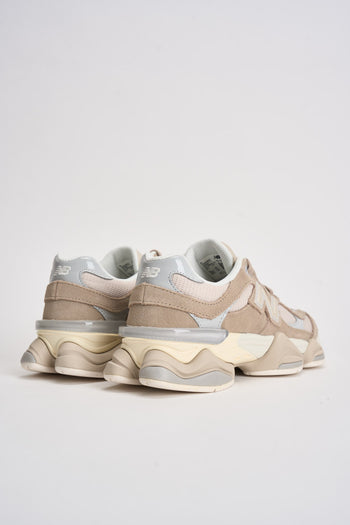 Sneakers donna 9060 beige e panna - 9