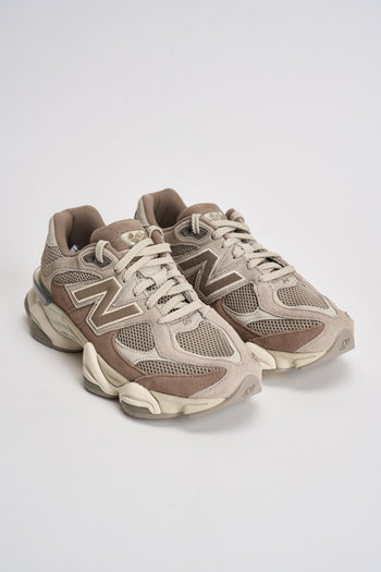 Sneakers uomo 9060 marrone e tortora - 4