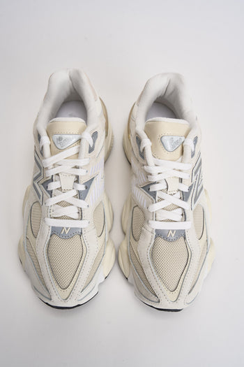 Sneakers donna 9060 bianca e panna - 8