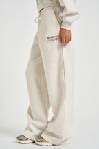 Pantalone donna jogger a palazzo panna mèlange WB6298 3A NEW BALANCE 