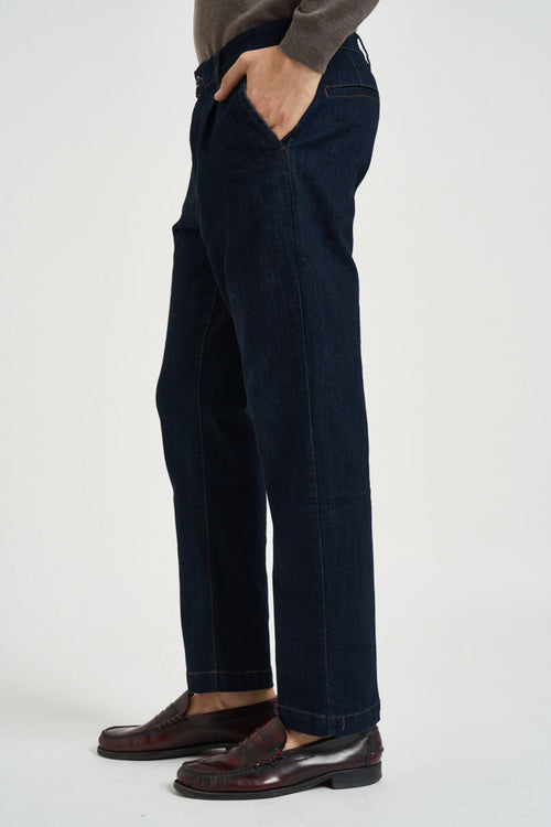 Jeans uomo regular in denim scuro - 2