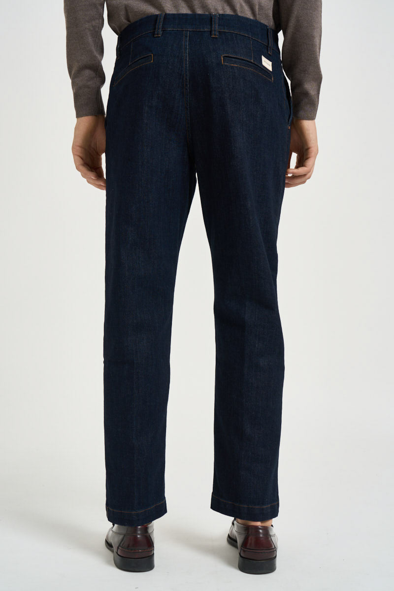 Jeans uomo regular in denim scuro 2587QP FARABLU OFFICINA 