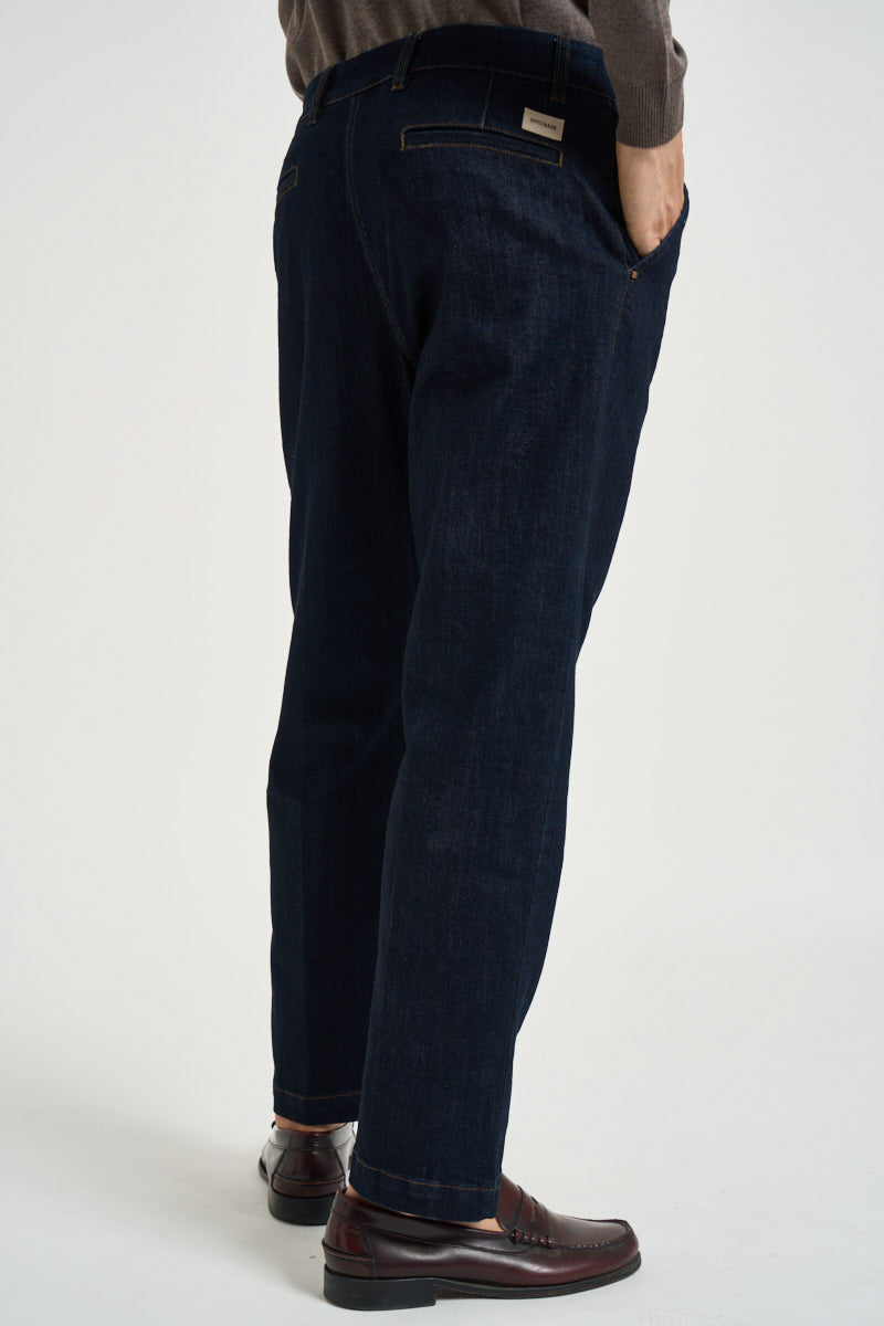 Jeans uomo regular in denim scuro 2587QP FARABLU OFFICINA 