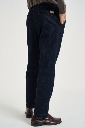 Jeans uomo regular in denim scuro - 4