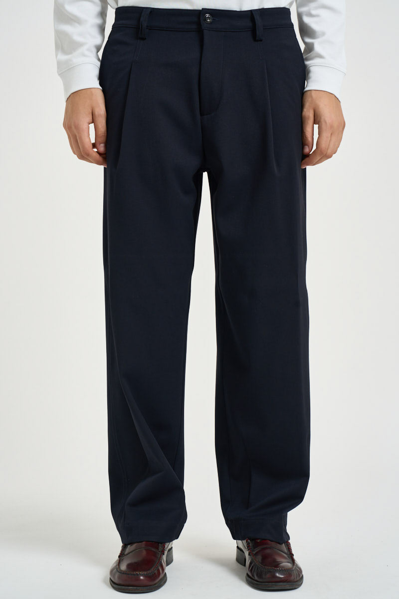 Pantalone uomo gamba dritta blu navy 2790 CLESBLU OFFICINA 