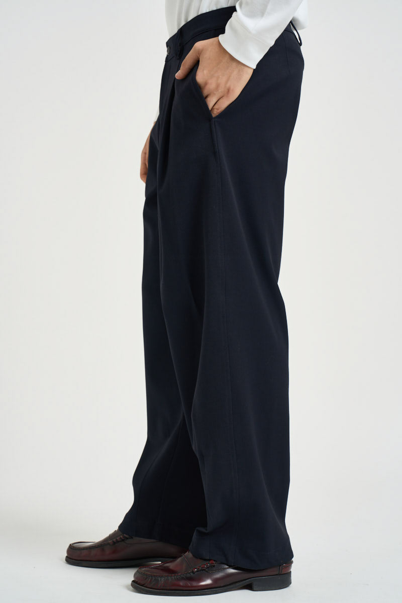 Pantalone uomo gamba dritta blu navy 2790 CLESBLU OFFICINA 