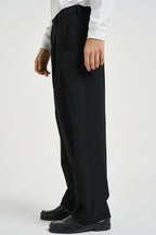 Pantalone uomo gamba dritta nero 2790 CLESNERO OFFICINA 