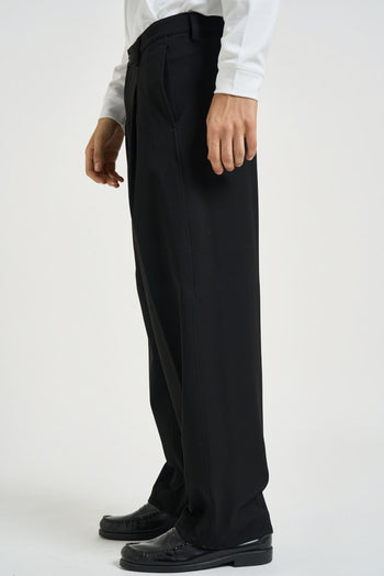 Pantalone uomo gamba dritta nero - 3