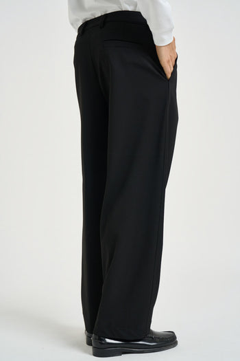 Pantalone uomo gamba dritta nero - 5
