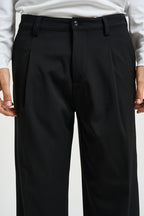 Pantalone uomo gamba dritta nero 2790 CLESNERO OFFICINA 