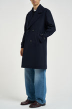 Cappotto uomo midi blu navy 4241 ISEOBLU OFFICINA 
