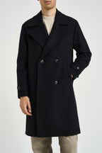 Cappotto uomo midi nero 4241 ISEONERO OFFICINA 