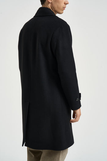Cappotto uomo midi nero - 5