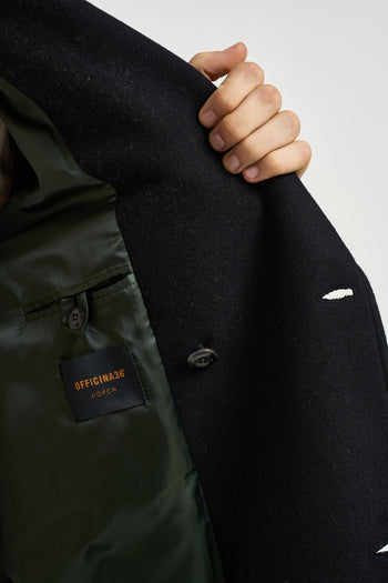 Cappotto uomo midi nero - 7