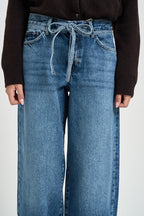 Jeans donna balloon denim medio 15325796 MEDIUM BLU ONLY 