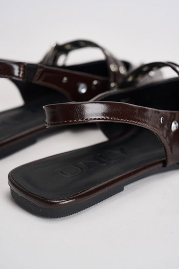 Slingback donna con borchie nere - 8