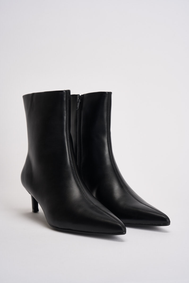 Stivaletti donna con tacco nero 15356465 BLACK ONLY 
