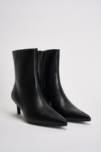 Stivaletti donna con tacco nero 15356465 BLACK ONLY 