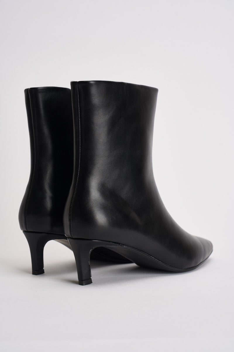Stivaletti donna con tacco nero 15356465 BLACK ONLY 