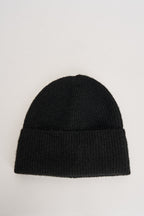 Berretto donna a coste nero 15376330 BLACK ONLY 