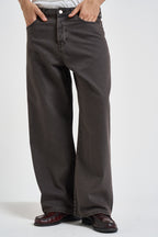 Jeans uomo gamba larga marrone slavato 22036471 BROWN ONLY & SONS 