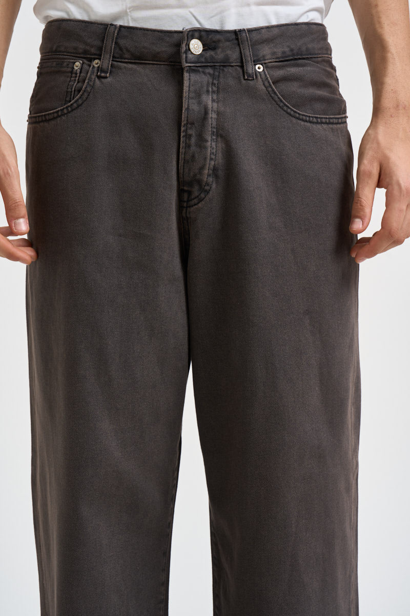 Jeans uomo gamba larga marrone slavato 22036471 BROWN ONLY & SONS 