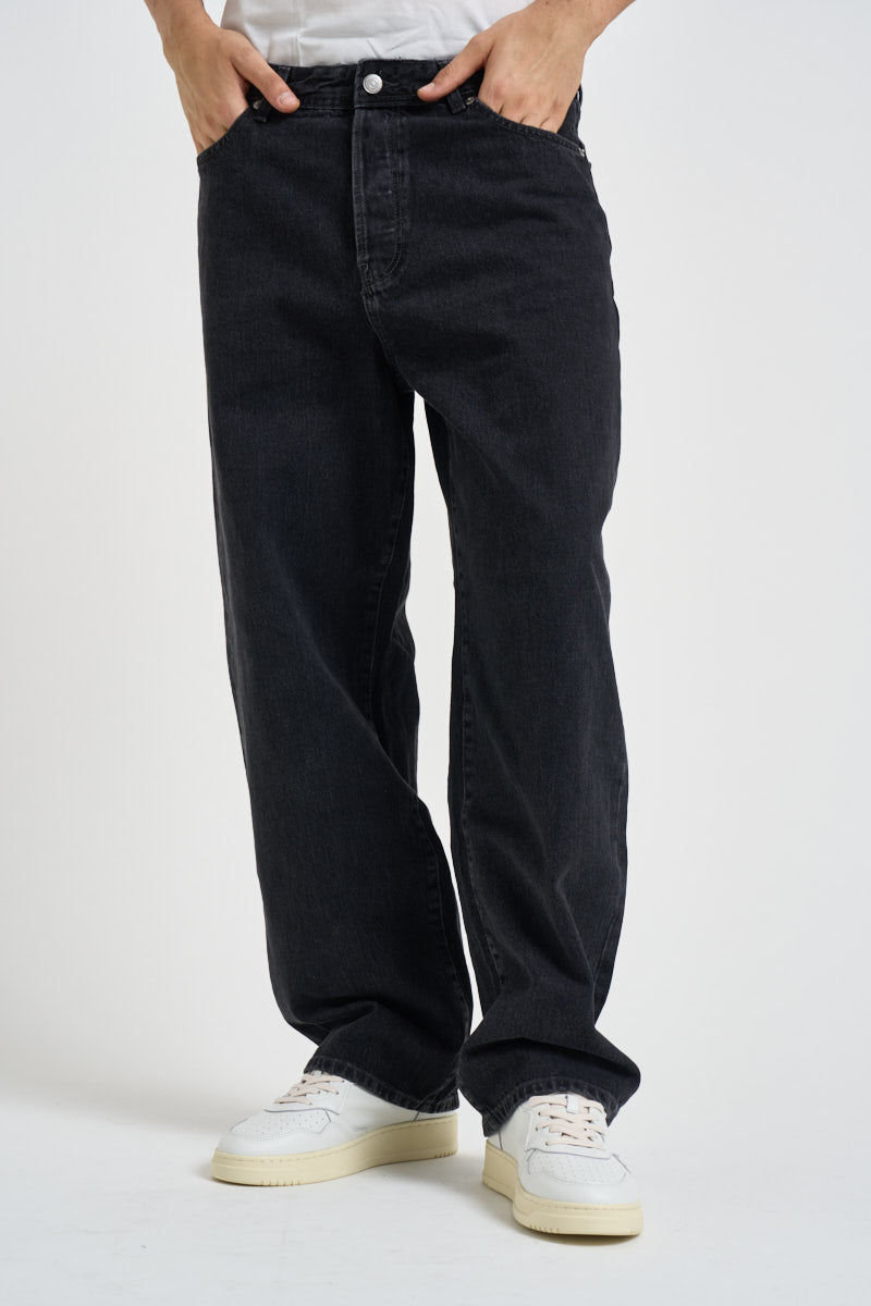 Jeans uomo loose fit neri 22026778 WASHED BLACK ONLY & SONS NOOS 