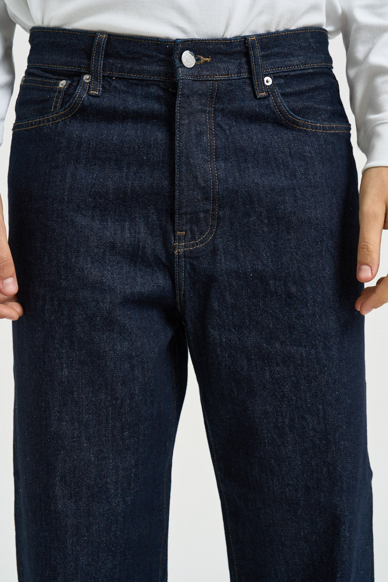 Jeans uomo gamba dritta in denim blu scuro 22036440 DARK BLUE ONLY & SONS NOOS 