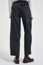 Jeans donna gamba dritta neri 15382421 BLACK ONLY NOOS 