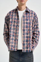 Camicia uomo a quadri multicolor AURA ROSSO OTHERS BOYZ CLUB 