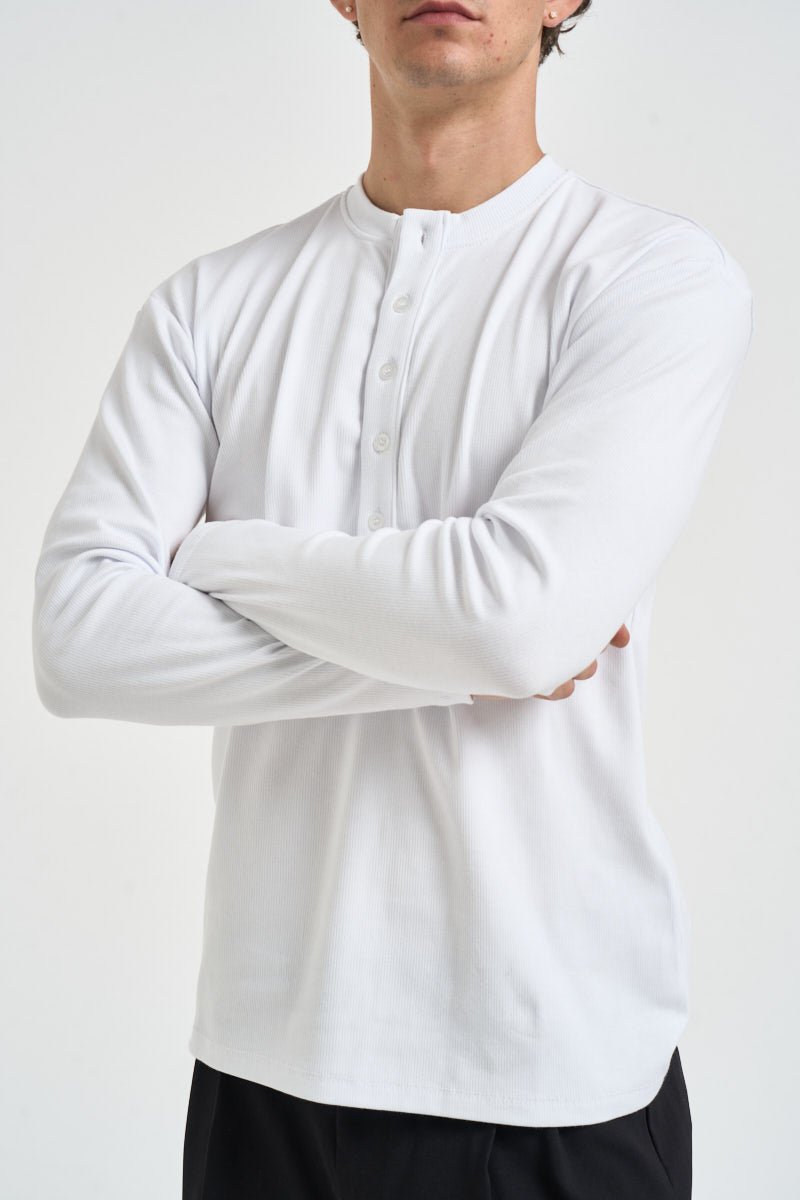 Maglia uomo serafino bianca BANGKOK BIANCO OTHERS BOYZ CLUB 