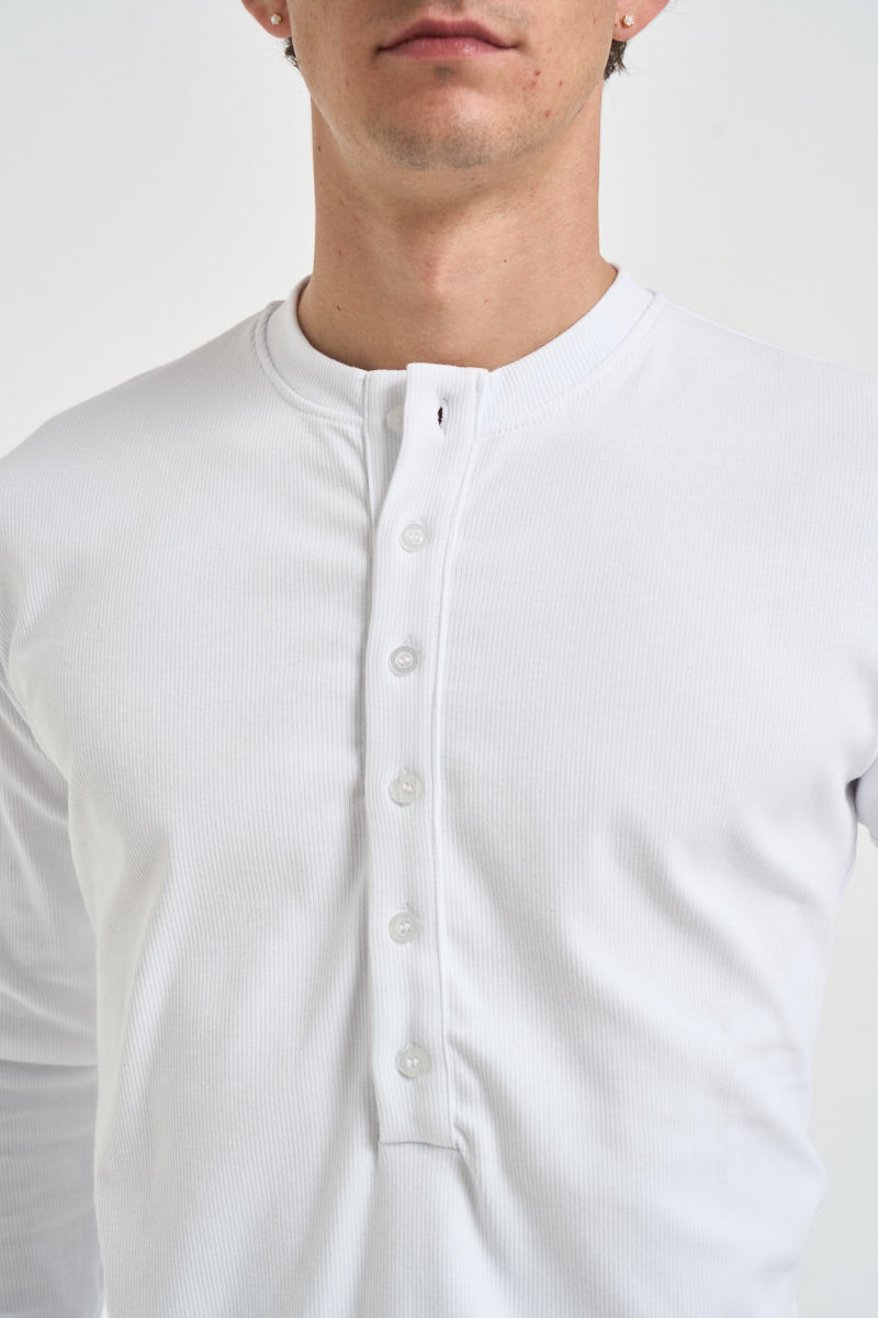 Maglia uomo serafino bianca BANGKOK BIANCO OTHERS BOYZ CLUB 