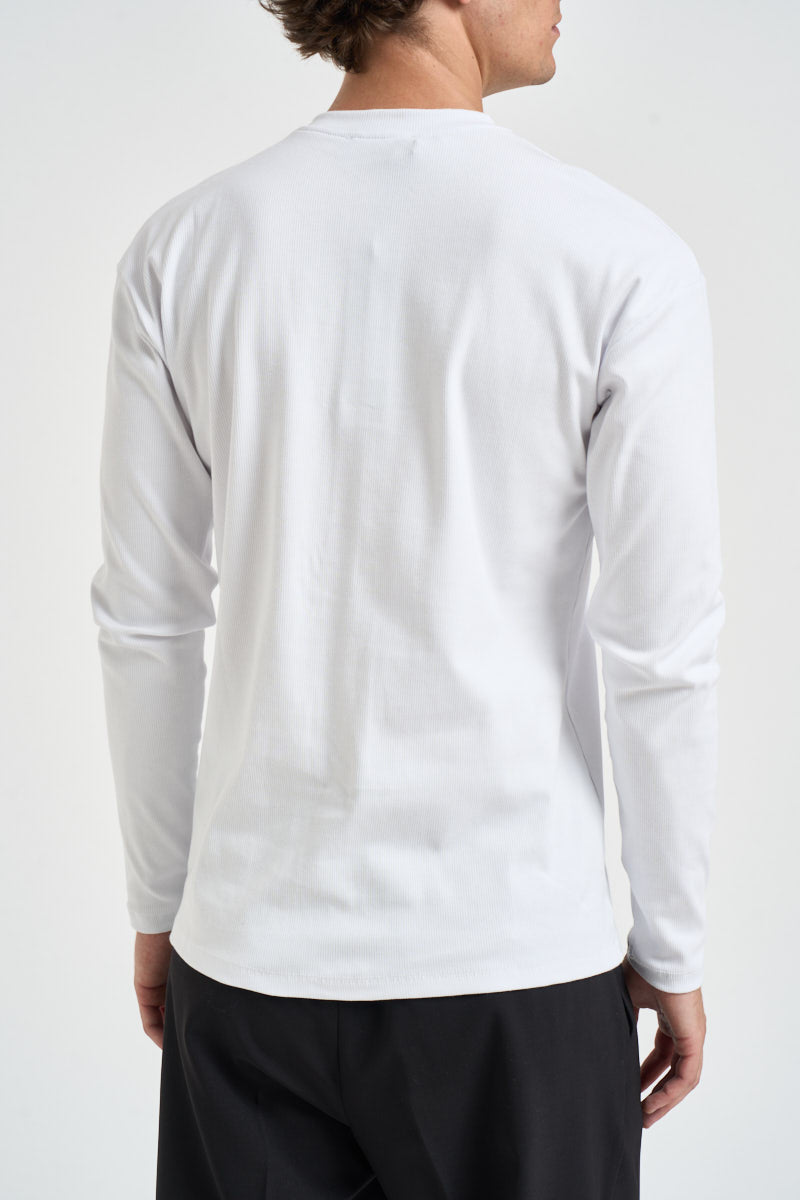 Maglia uomo serafino bianca BANGKOK BIANCO OTHERS BOYZ CLUB 