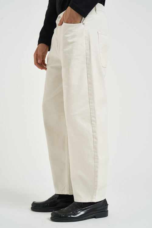 Jeans uomo Balloon panna - 2